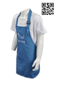 AP070訂造小童廚師圍裙  設計時尚兒童圍裙 訂製淨色圍裙 圍裙製衣廠    學前預備班圍裙